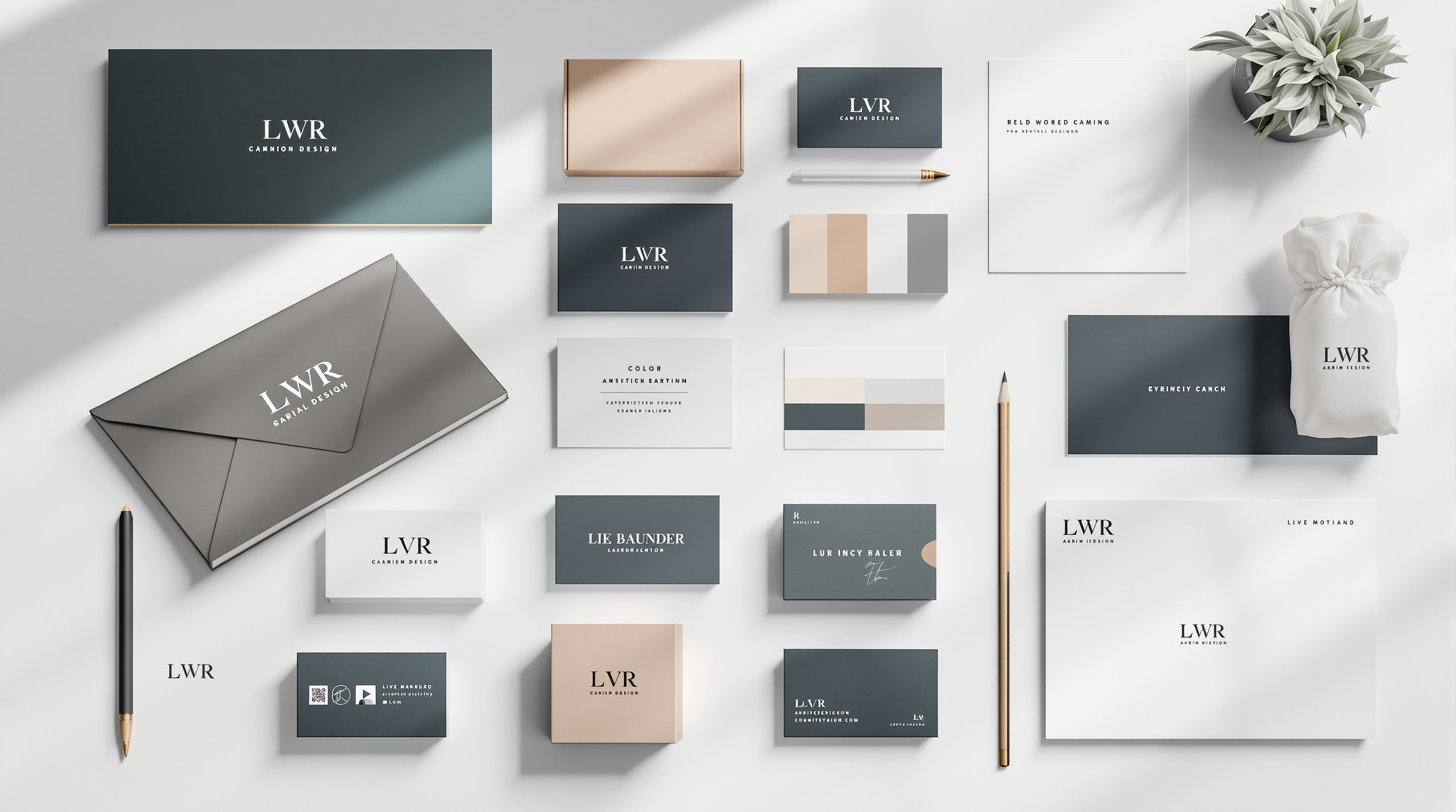 Brand identity showcase