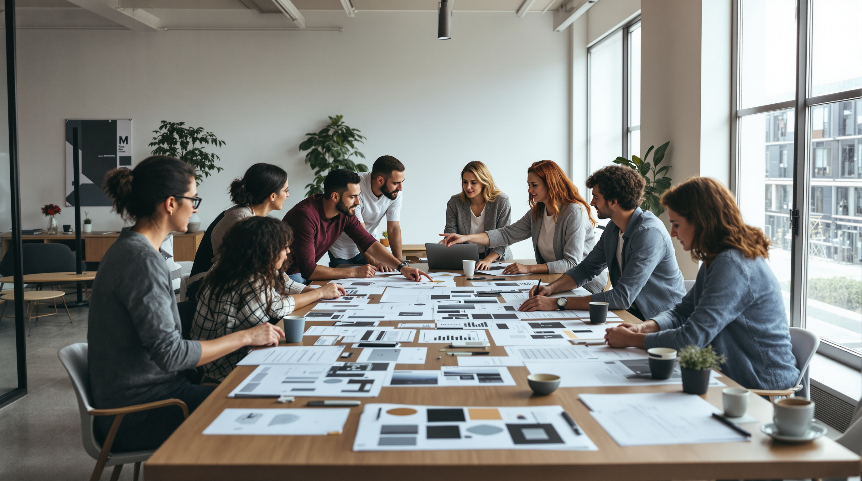 Door 44 Design team collaborating