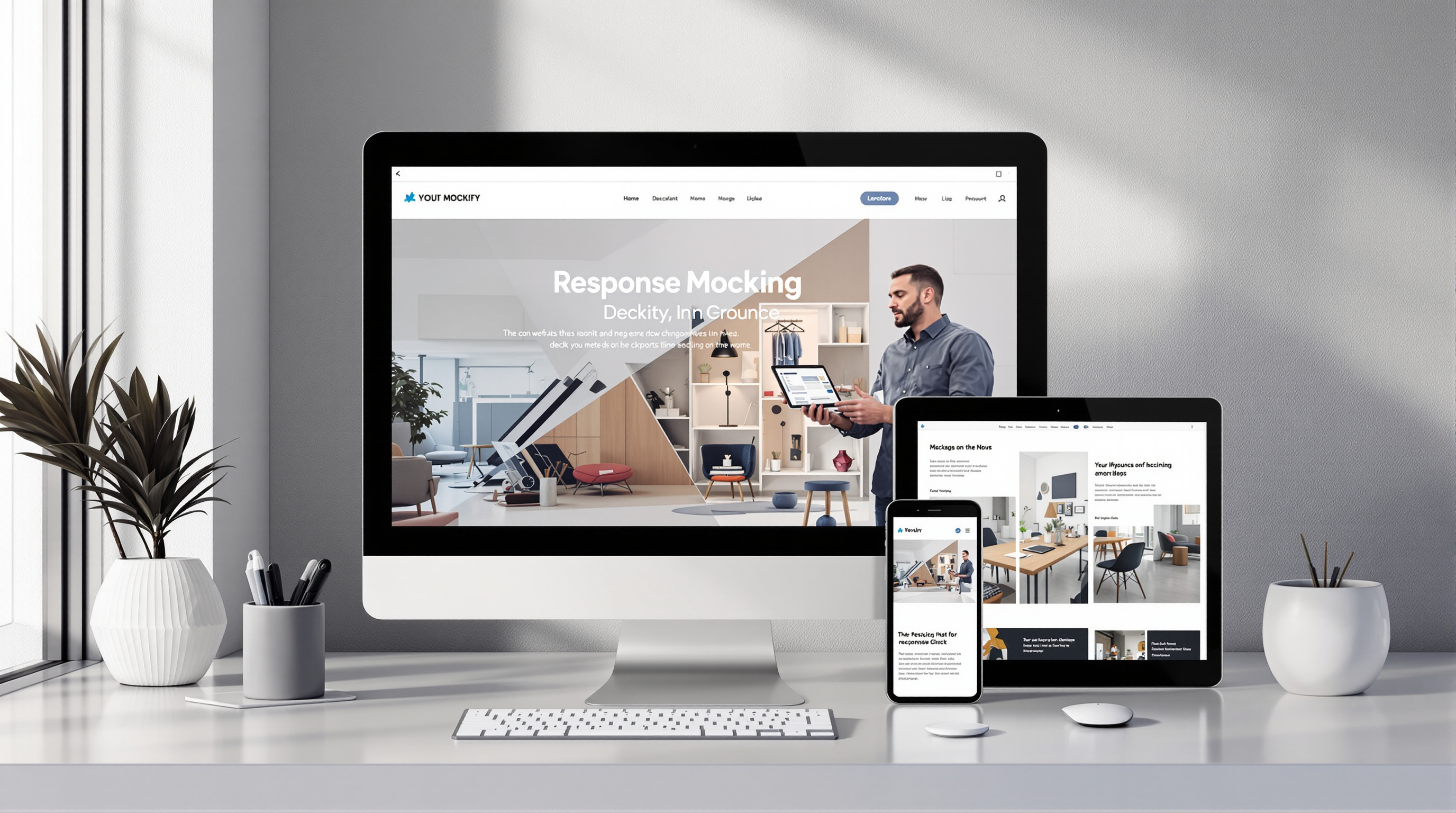 Web design on multiple devices